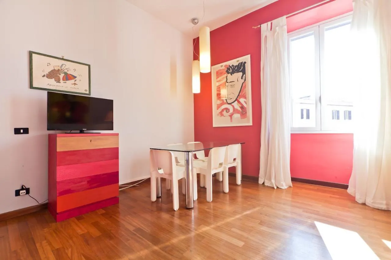Porta Portese Colorful Flat Rome Italy
